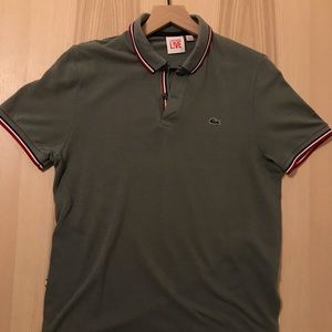 Lacoste Live! Men’s medium (4) grey polo